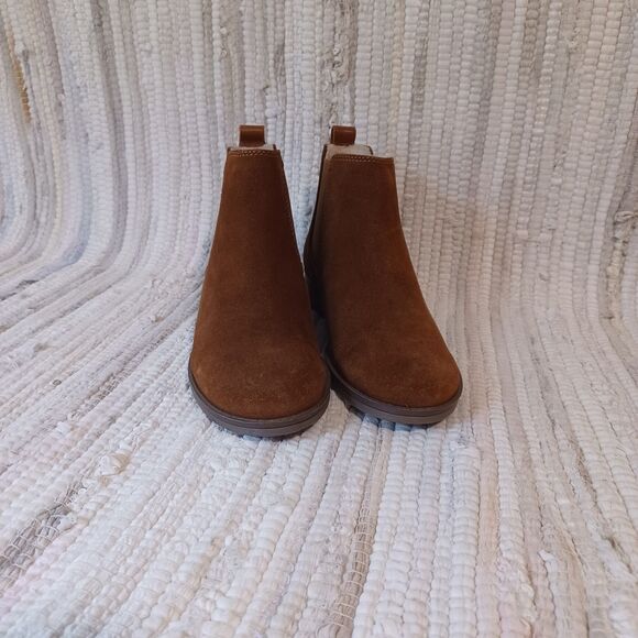 Sz 5.5 Dune London Leather Upper Chelsea Boots 1" Heel - Picture 2 of 7